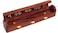 Beautiful Handmade Wooden Brown Incense Stick Holder Burner Storage Coffin Box