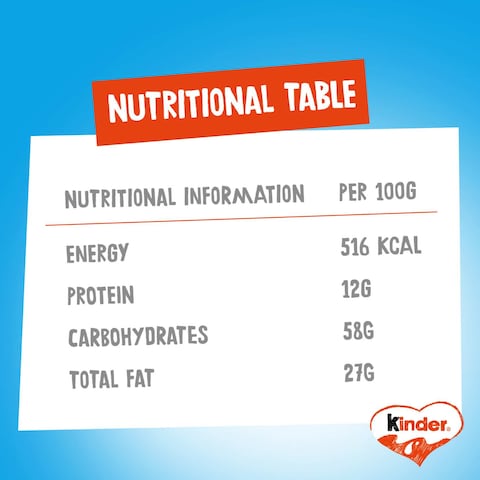 كيندر ألواح شوكولاته بالحليب 50 غرام