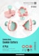 Royalford Celebration Cookie Cutter, 4Pcs Abs Moulds, RF10969, Cookie Cutter With Handle, 3D Design Cookie Mould, Baking Tools For Kitchen, Kids Cookie Cutter