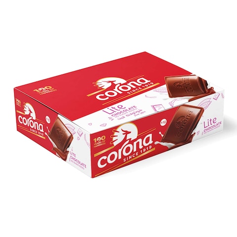 Corona Lite Chocolate - 35 grams - 12 Pieces