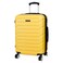 Cosmo Rover 8 Wheel Hard Luggage Trolley Yellow 70cm