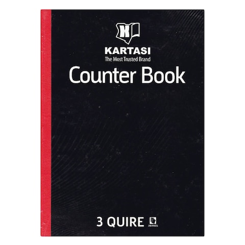 KARTASI COUNTER BOOK 1/2 SIZE 3QUIR
