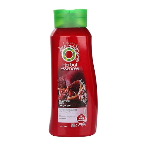 Herbal Essences Shampoo for Split End Protection With Juicy Pomegranate Essences - 700 Ml