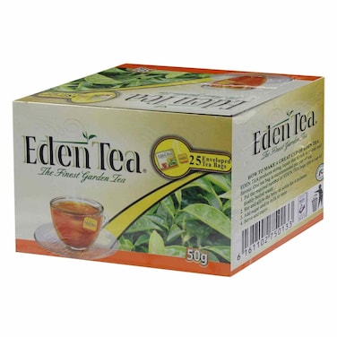 Eden Tea Enveloped Black Tea Bags 50g