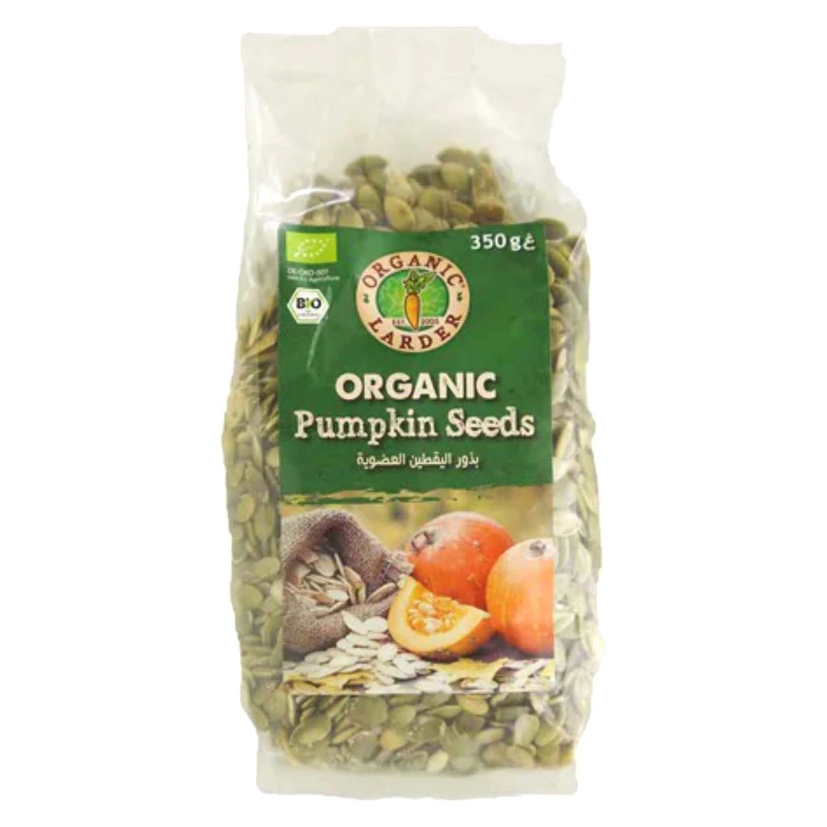 Organic Larder Pumpkin Seeds 350g