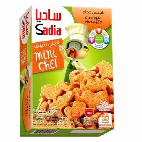 Buy Sadia Kids Mini Chef Chicken Nuggets 400g in Kuwait