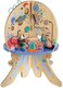 Manhattan Toy Deep Sea Adventure Wooden Toddler Activity Center With Clacking Clams, Spinning Gears, Gliders And Bead Runs