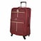 New Travel Softside 4 Wheel Trolley Bag 61cm Red