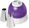 Wilton Color Swirl Coupler Decoration Kit, White/Purple, Wt-2104-7072, Set Of 9