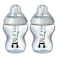 Tommee Tippee Closer To Nature Feeding Bottle Clear 260ml Pack of  2
