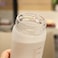 350ml Cute Creative Cups Portable Colorful Drinkware Glass Water Bottle