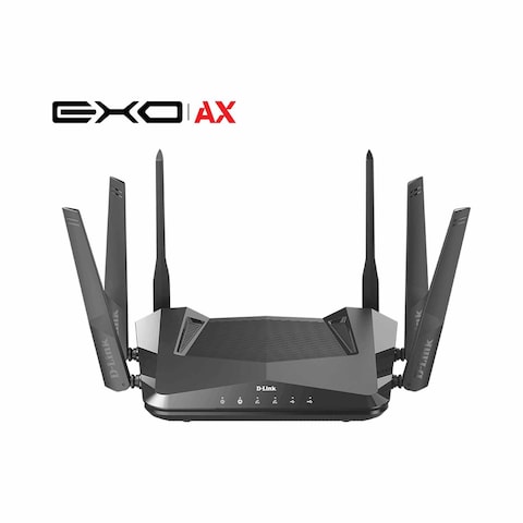 D-Link Exo Wi-Fi 6 Router AX AX5400 Black