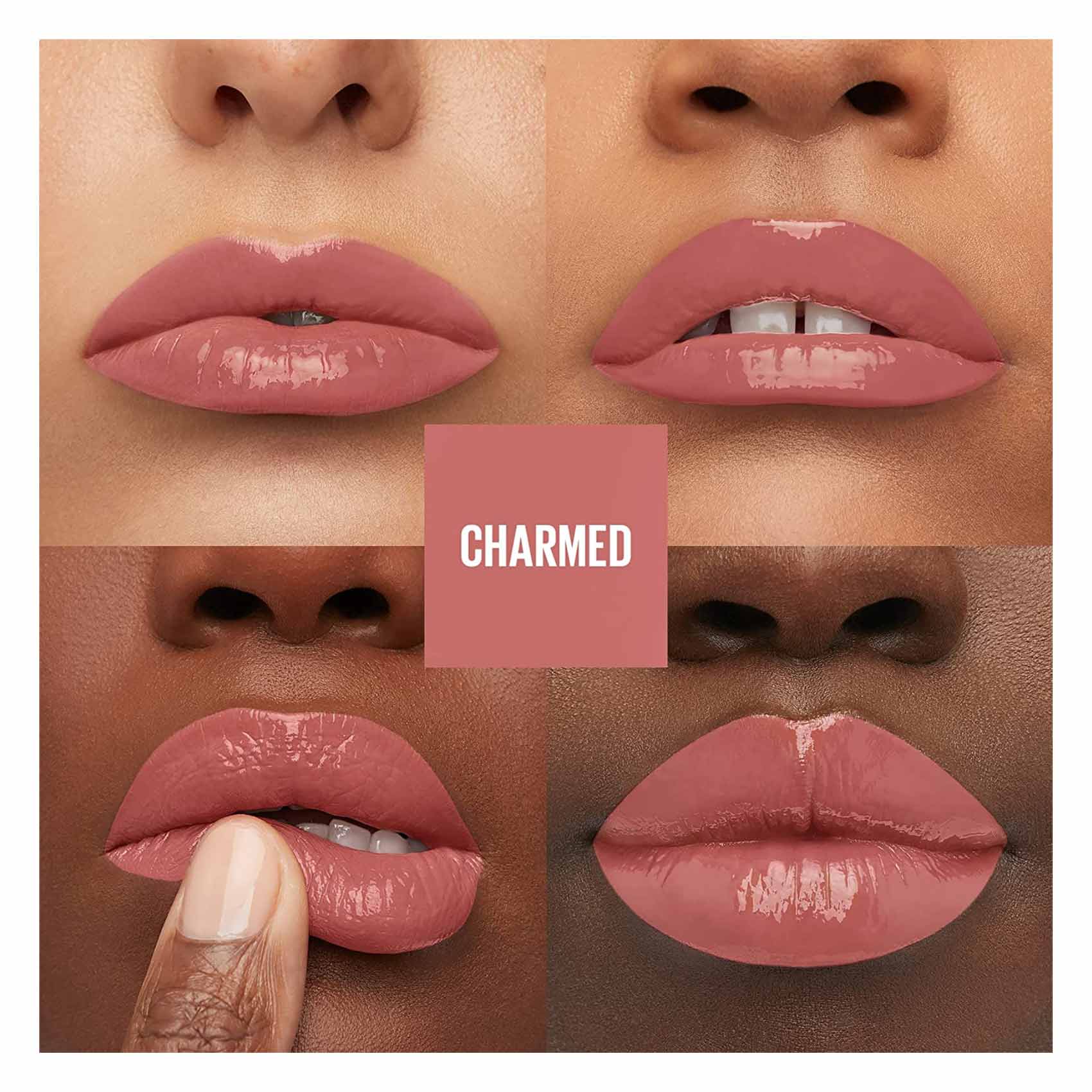 Maybelline Super Stay Vinyl Ink Lipstick Liquid Lipstick 100 Charmed Long Lasting High Shine Liquid Lip Color product thumbnail 4