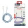 mpBLBERRI BLB-U344 Type-C to Lightning PD Cable 3 Meter, White &amp; Blue