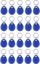 Rubik Rfid keychain Key Ring Tags 125Khz T5567/T5577/T5557 Blank Writable RFID Tags (30 Keychains)