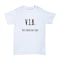 Cheeky Micky -T-shirt with Message : V.I.B. Very Important Baby Age: 1-2 years (White)