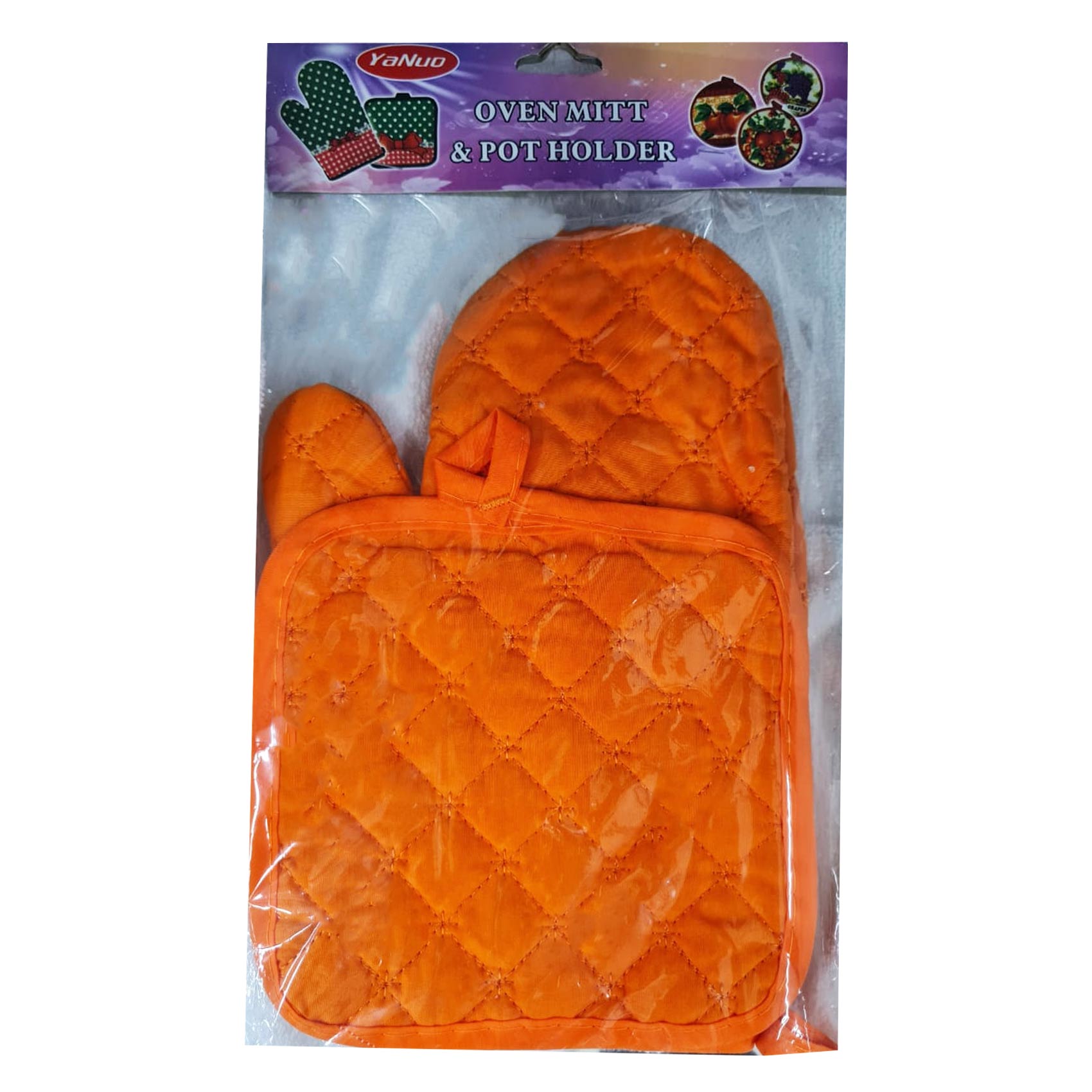 360 Home Oven Pad And Pot Holder Orange