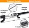 Turnart Steering Wheel Lock, Password Car Security Anti-Theft Device, Heavy Duty Universal Fit For Cars, Trucks, Vans And Suvs