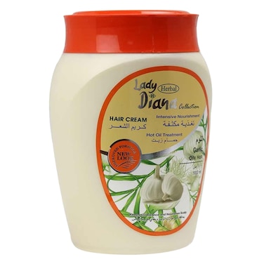 Lady Diana Herbal Collection Garlic Intensive Nourishment Hot Oil Treatment Hair Cream 1000ml