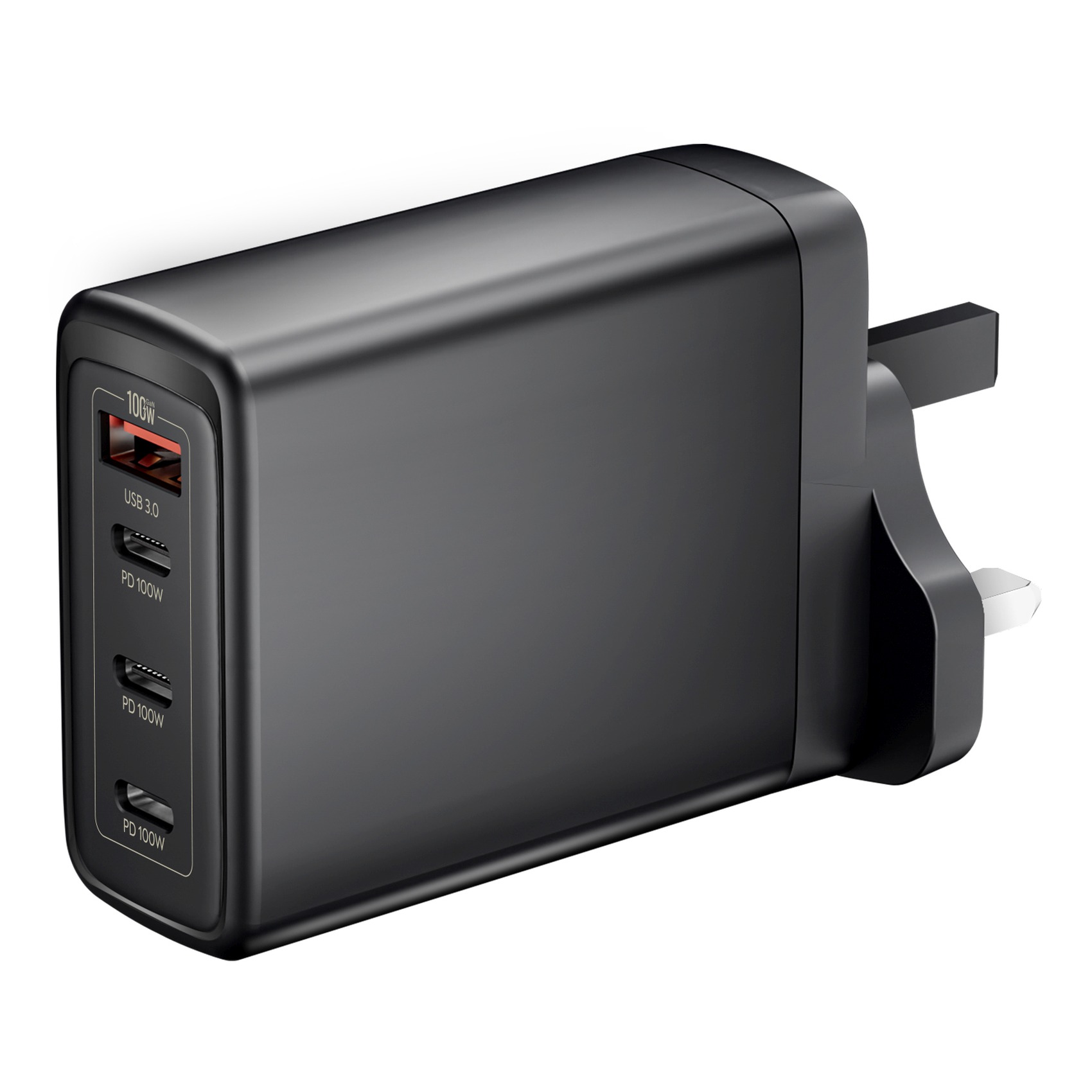 Cellairis GaN USB 3.0 And PD Wall Charger Black 100W