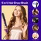 Olsenmark OMH4115 5 In 1 Hair Multifunctional Dryer &amp; Styler, For Straighten / Dry / Curl Hair, Adjustable Heat Settings, 800W Power, 4 Interchangeable Brush - Black