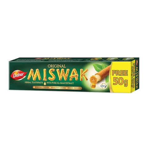 Dabur Miswak Toothpaste - 120 gram with 20 gram