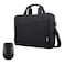 Lenovo 300 Wireless Compact Mouse Black And T210 Toploader Laptop Bag Black 15.6inch