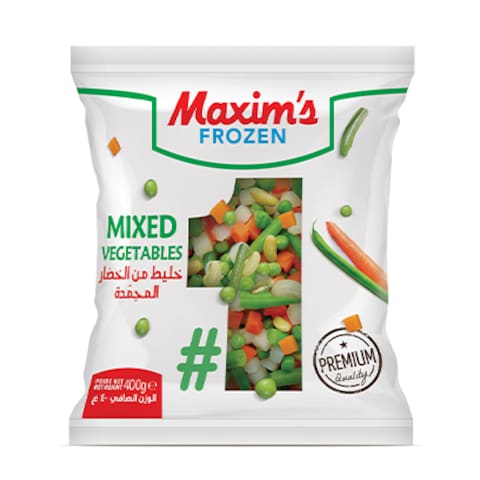 Maxims Mixed Vegetables Frozen 400GR