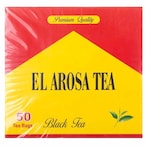 Buy El Arosa Black Tea - 50 Tea Bags in Egypt