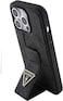 CG Mobile Guess Gripstand PU Leather Case For iPhone 15 Pro (Black)