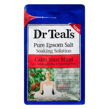 Dr. Teal&#39;s Pure Epsom Salt Ashwagandha Oil 1. 36kg