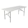 Lifetime 6 Ft Fold-In-Half Table, Rectangle, Residential, White Granite Colour, LFT-80244
