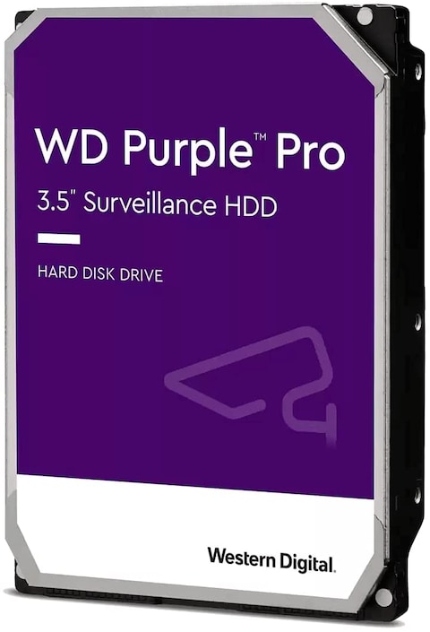 Western Digital 10TB WD Purple Pro Surveillance Internal Hard Drive HDD - SATA 6 Gb/s, 256 MB Cache, 3.5&quot; - WD101PURP