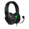 PDP LVL50 Wired Stereo Gaming Headset With Mic Black