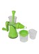 Generic Plastic Manual Fruit Juicer Green