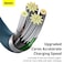 Baseus Superior Series USB to Lightning-Fast Charging Cable Data Transfer 2.4A for iPhone 13 12 11 Pro Max Mini XS X 8 7 6 5 SE iPad and More (2M) Blue