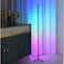 Gadgeton RGB LED Tripod 3 Stage Floor Lamp Corner Light With Remote Control 745618, Black