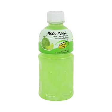 Mogu Mogu Melon Flavored Drink with Nata De Coco 320ml