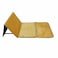 Fabienne 2 in 1 Foldable Prayer Mat and Backrest with Storage Pocket Golden Beige