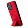 Grip Stand Perforated Hard Case for iPhone 14 Pro Max, Ferrari - Red