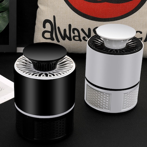 Generic-Mosquito Killer Lamp Electronic LED Light Pest Insect Bug Zapper Non Toxic Fly Pests Catcher Lamp 360 Degrees LED USB Powered Indoor Insect Mosquito Killer Light
