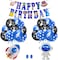 DIY Outer Space Balloon Set Party Decorations Solar System Birthday Supplies Universe Space Happy Birthday Banner for Astronaut Theme