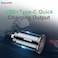 Baseus Circular Plastic A+C 30w PPS Car Charger Black