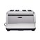 BLACK+DECKER 4 Slice Stainless Steel Cool Touch Toaster with Crumb Tray Silver ET304-B5 2