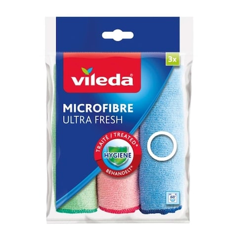 Vileda Ultra Fresh All Purpose Cloth - 3 Pieces