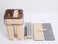 Floor Mop And Bucket set, Avoid Hand Washing - Microfiber Flat Cleaning Cloth (Brown)