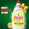 Fairy Plus Lemon Dishwashing Liquid Soap With Alternative Power To Bleach 800ml Pack of 2