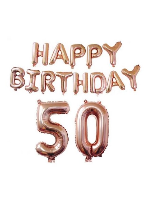 Generic 50th Birthday Balloon Set