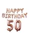 Generic 50th Birthday Balloon Set