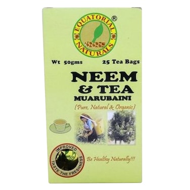 Equatorial Natural Herbal Drink Neem And Muarubaini Tea Bags 50g